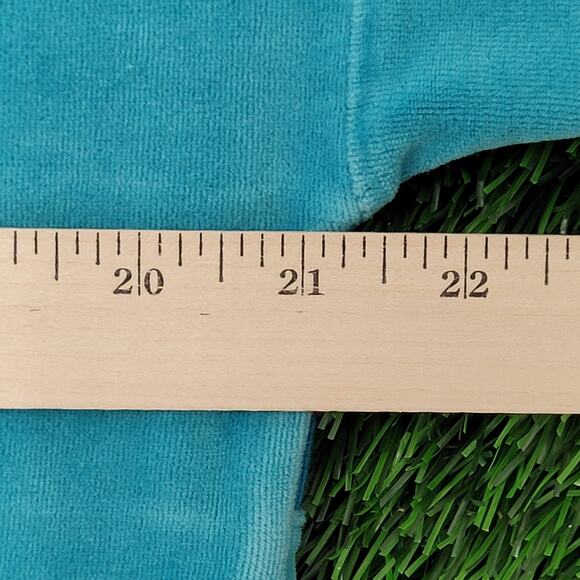 Vintage 90s MOD Velour Collared Sweater Womens M 21x24 Baggy - Picture 4 of 13